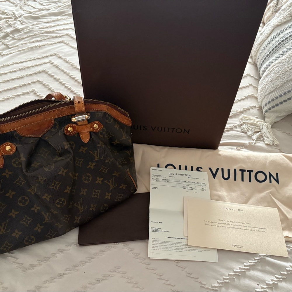 Louis Vuitton Dark Brown Monogram Tote